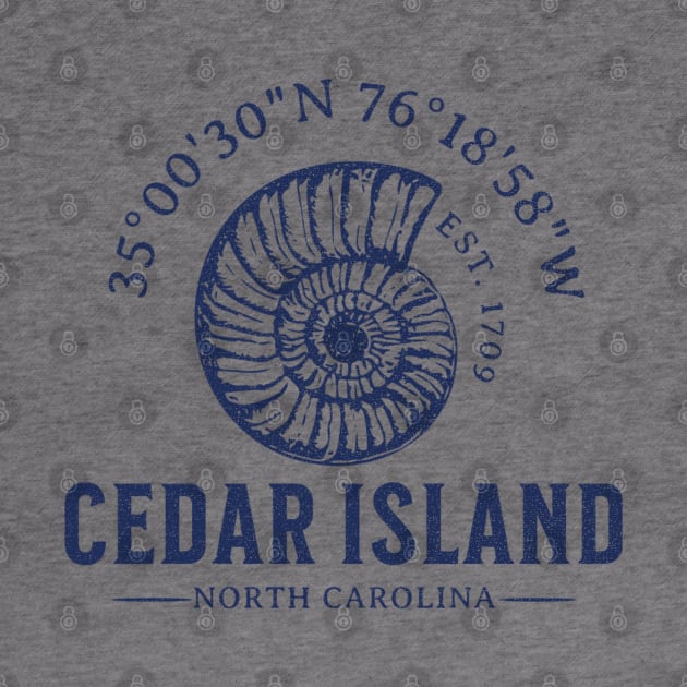 Cedar Island Nautilus Sea Shell Vacation in NC by Contentarama
